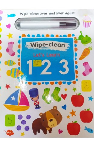 Wipe Clean Lets Learn 123